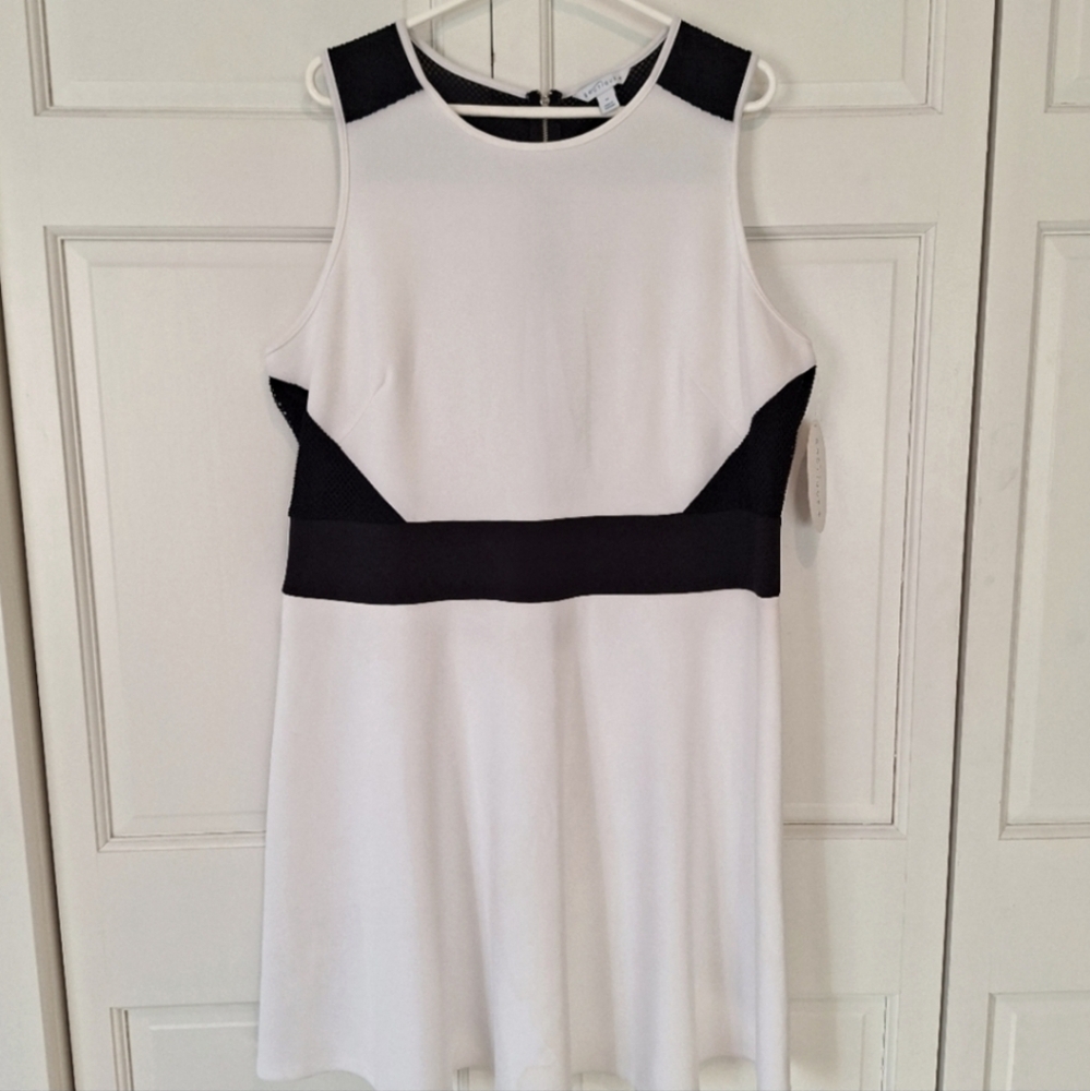 Boutique mesh accented dress - NWT